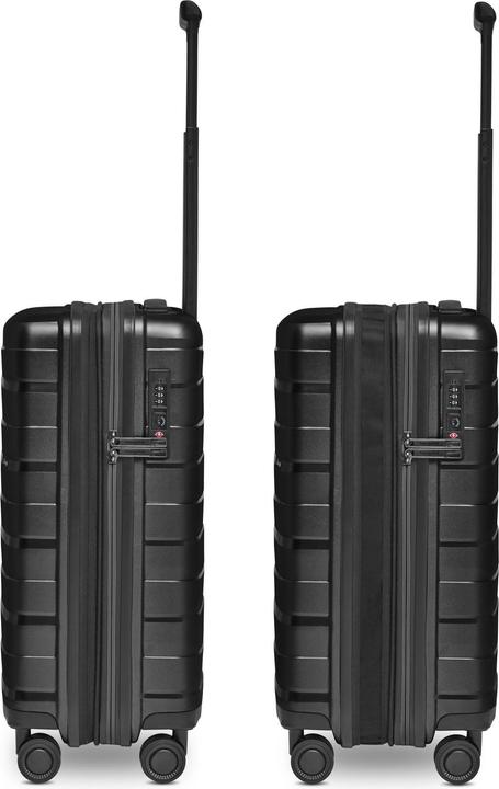 Actual product image Bergpfeil Travel 4-wheel cabin trolley S 55 cm with expansion pleat (44 l, Hand luggage (up to 50 litres))