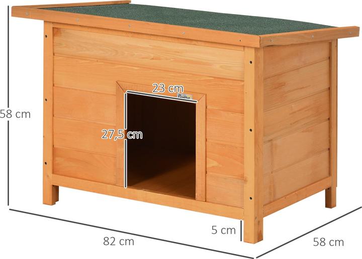 Produktbild PawHut Hundehaus (Hundehütte)