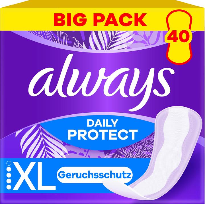 Produktbild Always Daily Protect Extra Long (40 x, Slipeinlagen)