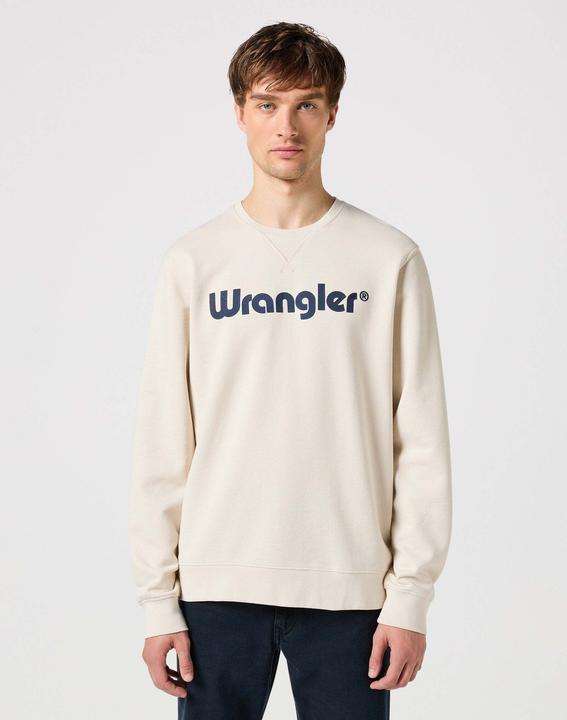 Actual product image Wrangler Sweatshirts Logo Crew Sweat (L)