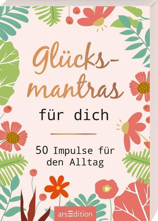 Produktbild Glücksmantras für dich (Deutsch, 2020)