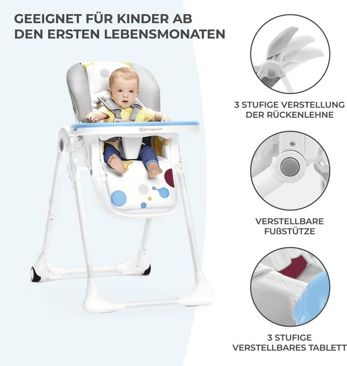 Image du produit KinderKraft Délicieux (Chaise haute)