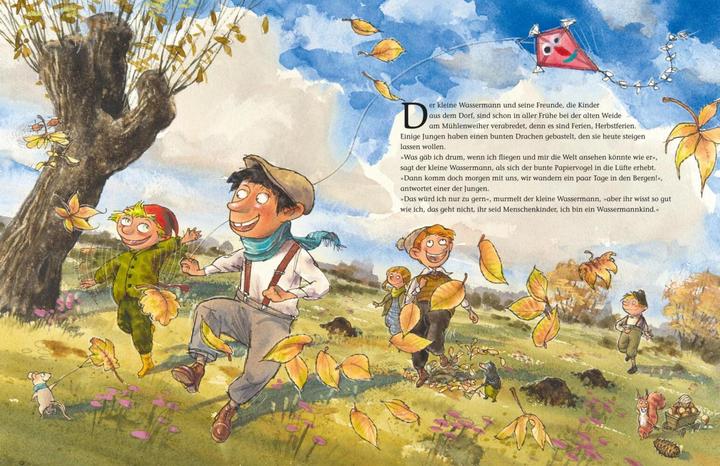 Actual product image Der kleine Wassermann. Herbst im Mühlenweiher (German, Otfried Preussler, Regine Stigloher, Daniel Napp, 2014)