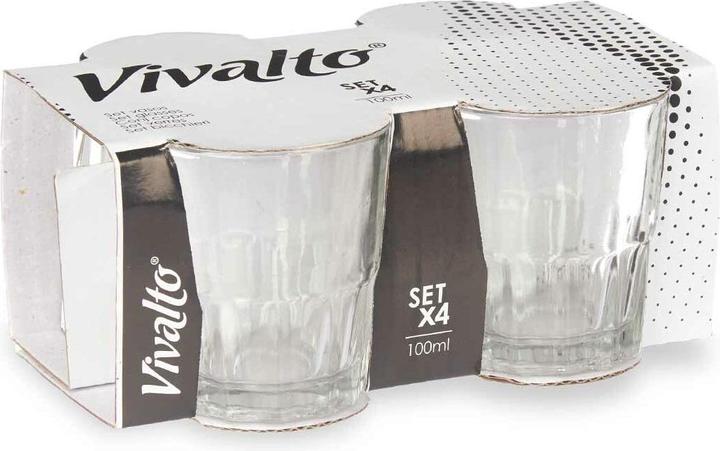 Immagine prodotto Vivalto Bicchiere da caffè 100 ml (24 pezzi) (0.10 l, 24 x)