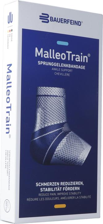 Actual product image MalleoTrain Active bandage left titanium (1)