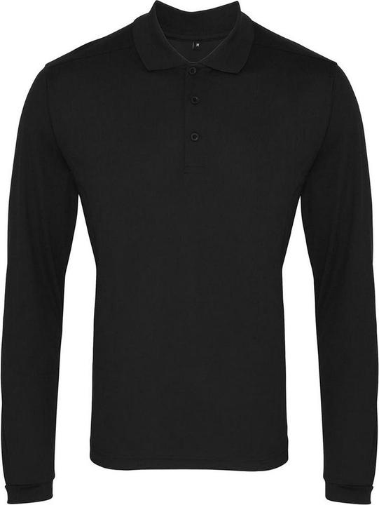 Premier Coolchecker Poloshirt Langärmlig