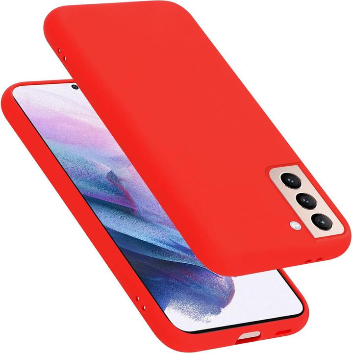 Actual product image Cadorabo TPU Liquid Silicone Case Cover (Samsung Galaxy S21+)