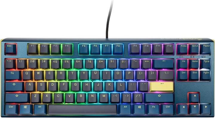 Produktbild Ducky One 3 Daybreak TKL Gaming Tastatur, RGB LED - MX-Black (US) (US, Kabelgebunden)