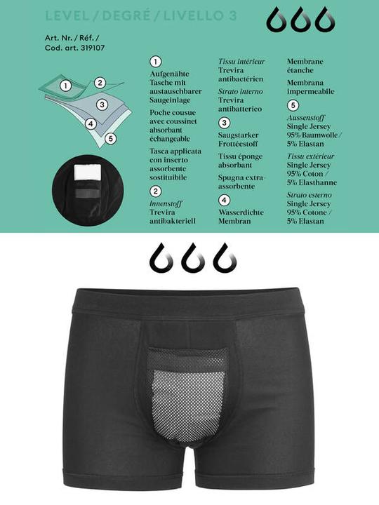 Immagine prodotto ISA Bodywear incontinenza panty livello 3 (1 x, XL)
