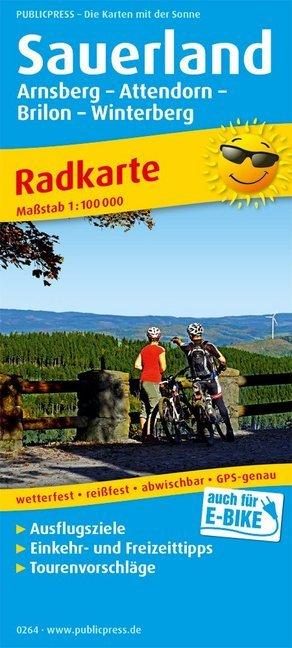 Immagine prodotto Mappa ciclistica PUBLICPRESS Sauerland