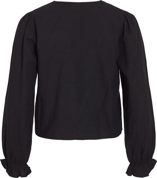 Actual product image Vila V-Ausschnitt Oberteil mit langen Ärmeln (38)