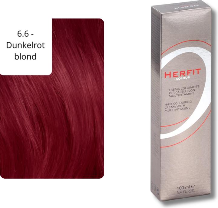 Produktbild XanitaliaPro Haarfarbe Mit Vitaminen (6.6 - Dunkelrot blond)