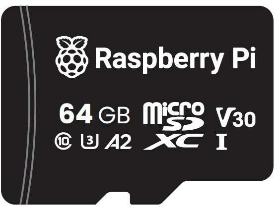 Produktbild Raspberry Pi NOOBS Micro SD(HC) Card - Official Class 10 / A2 (64GB)
