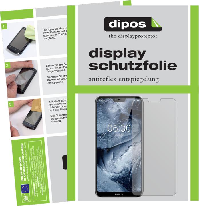 Image du produit Dipos Film de Protection d’écran Anti-reflet (1 pièce(s), Nokia X6)