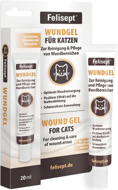 Actual product image Felisept Wound gel (Cat, 20 ml)