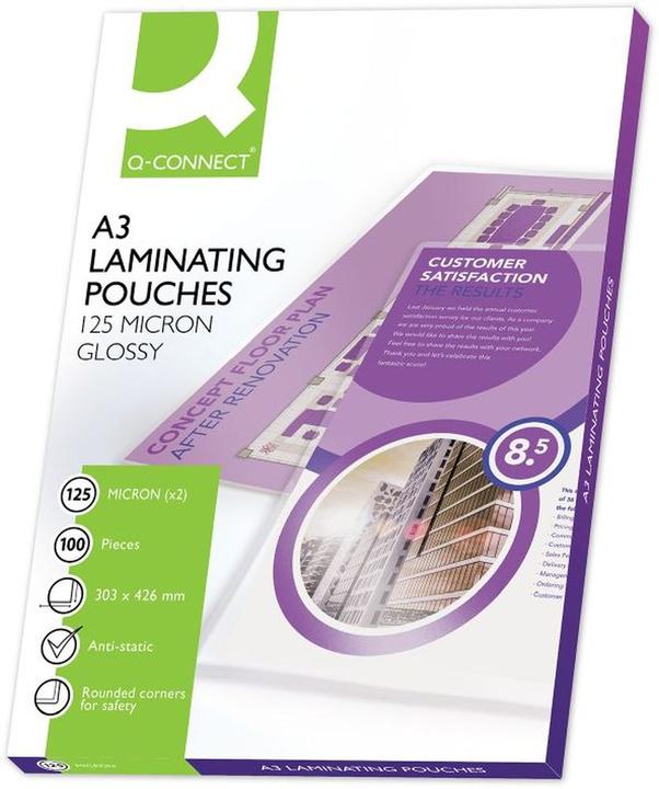 Q-Connect Laminating films glossy
