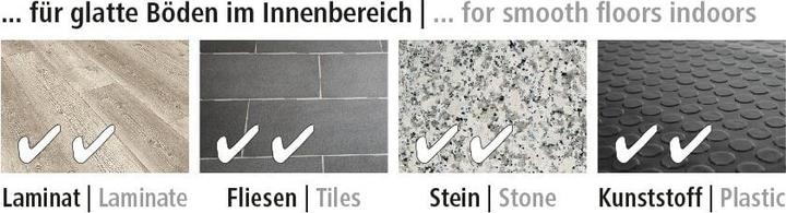 Productafbeelding Fix-o-moll Viltglijders 3 mm / Ø 22 mm 16 x (Vilten glijders, 16 Stuk)