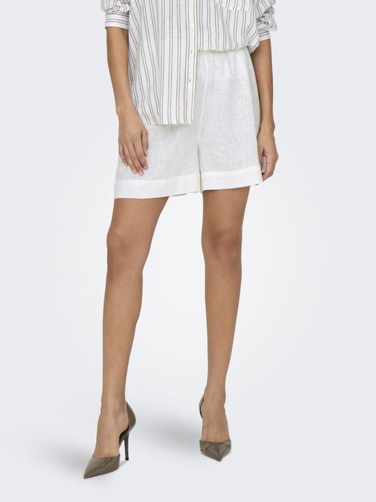 Produktbild Only High Waist Leinenmix Shorts Lässige Shorts (S)