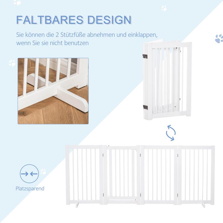 Produktbild PawHut Türschutzgitter klappbar (220 cm)