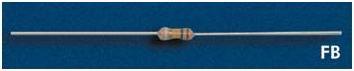 Actual product image Velleman Resistor Metalfilm 0.6W 5% 10M