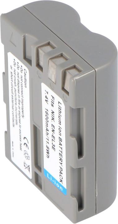 Actual product image AccuCell Battery suitable for Nikon D70 (Rechargeable battery)