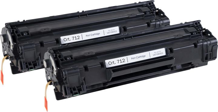 Immagine prodotto Tonerfabrik Comp. Toner Crt. 712 DuoPack (FC)