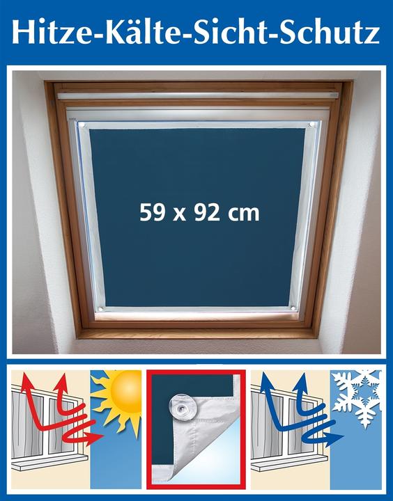 Productafbeelding Wenko Warmte/koude-privacyscherm voor ramen, met zuignappen, 47 x 92 cm