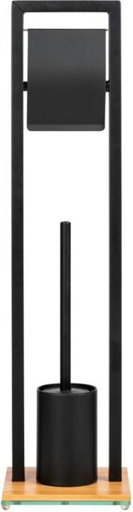 Actual product image Wenko Toilet set Bambusa Black
