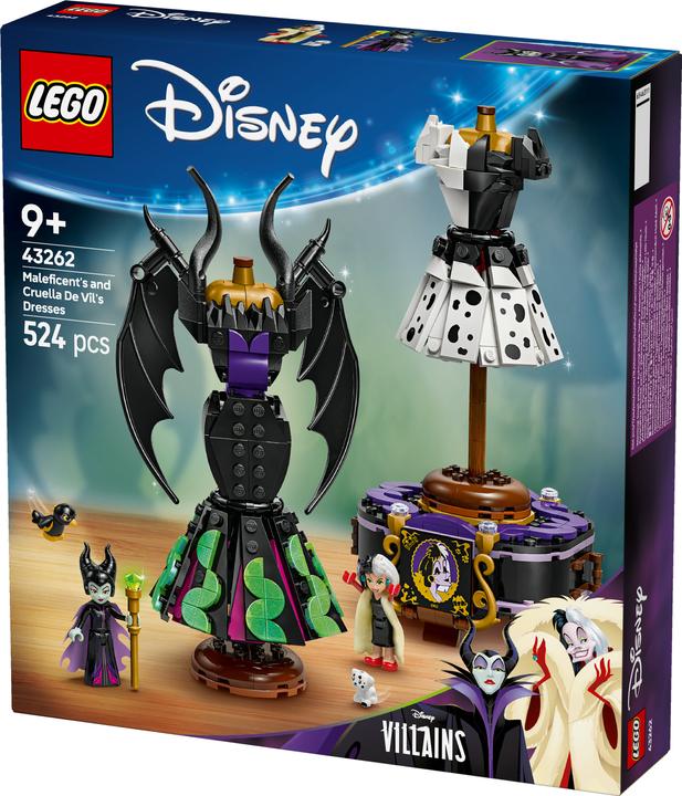 Actual product image LEGO The dresses of Malefiz and Cruella De Vil (43262, LEGO Disney)