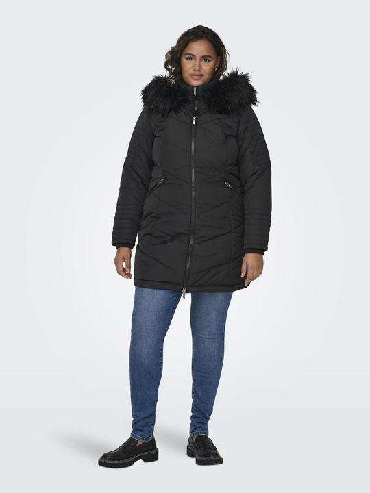 Image du produit Only Capuche Poignets côtelés Manteau (46)