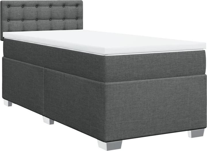 Immagine prodotto VidaXL Bo x letto a molle con materasso 140 x 200 cm in tessuto (140 x 200 cm, 140 x 200 cm)