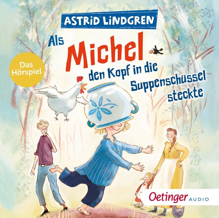 Actual product image When Michel put his head in the soup bowl (Jennifer Cubela, Katja Danowski, Astrid Lindgren, Georg Riedel, German)