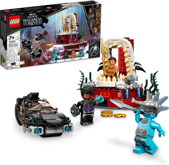Actual product image LEGO King Namor's Throne Room (76213, LEGO Marvel)