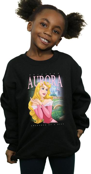 Image du produit Disney Interactive Studios Sweat-shirt en coton Aurora Montage pour filles (128)