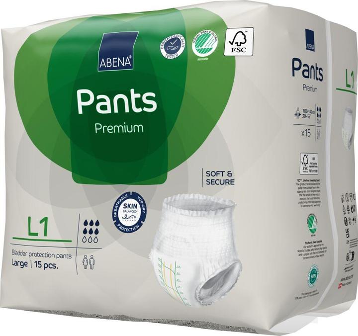 Produktbild Abena Premium L1 grün (15 x, Large)