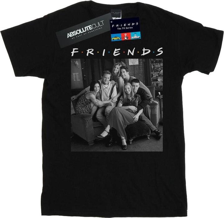 Friends Black And White Photo TShirt (S)