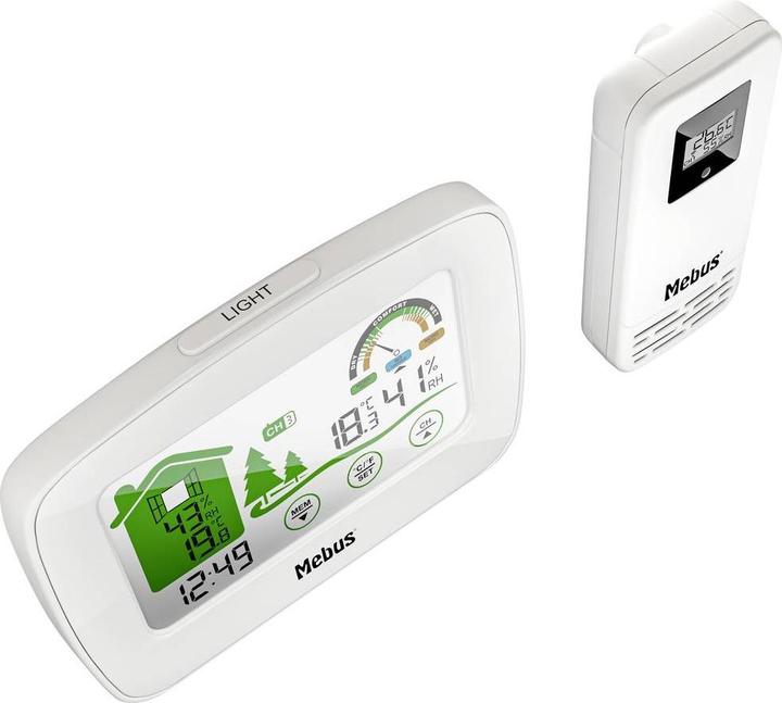 Image du produit Mebus 11038 11038 Station météo sans fil