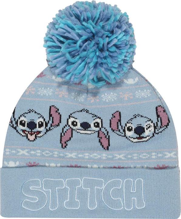 Actual product image Lilo & Stitch Pom Pom Skiing Beanie