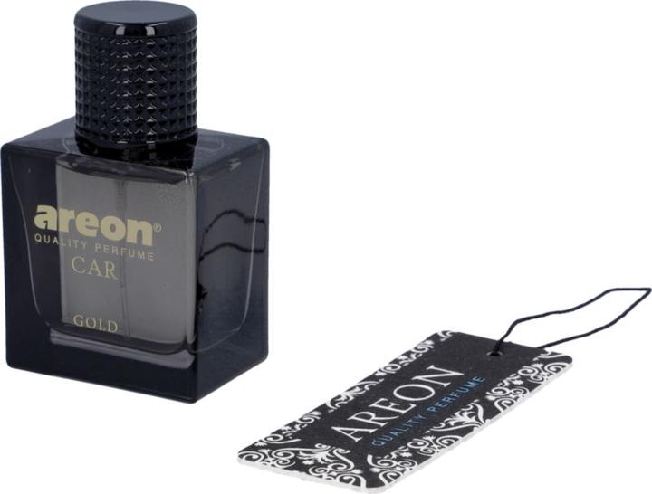Actual product image Areon Car Perfume Gold 50 ml glass bottle