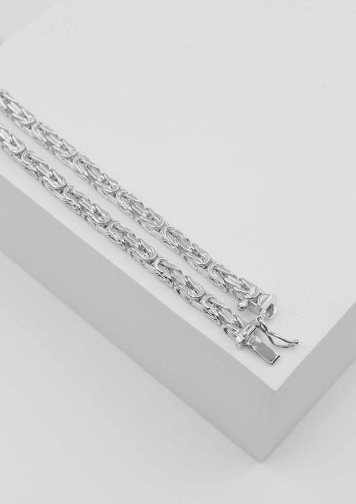 Immagine prodotto Muau Catena del Re (19 cm, Oro bianco 750/18 carati)