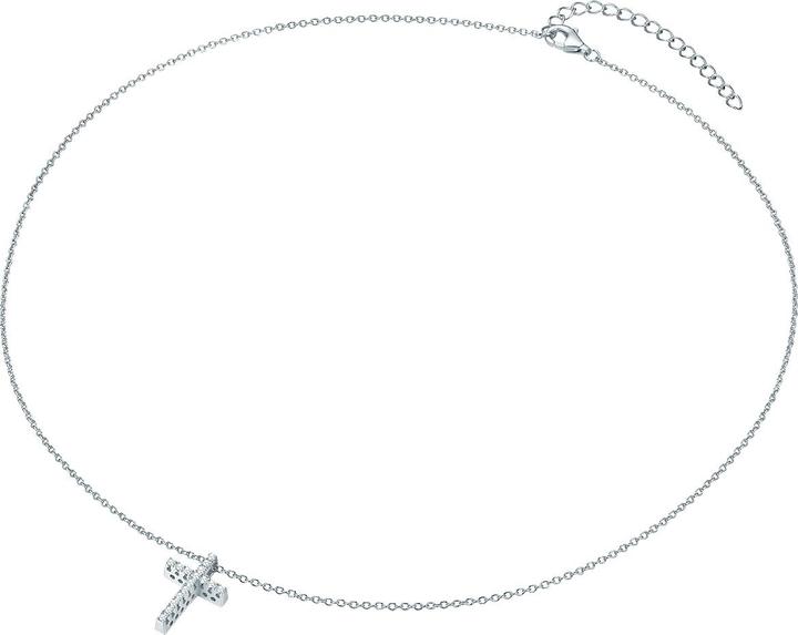 Immagine prodotto Rafaela Donata Croce da donna in argento Sterling Zirconia Argento 40,0 cm di base + 5,0 cm di estensione - 33756 (Argento, 40 - 45 cm)