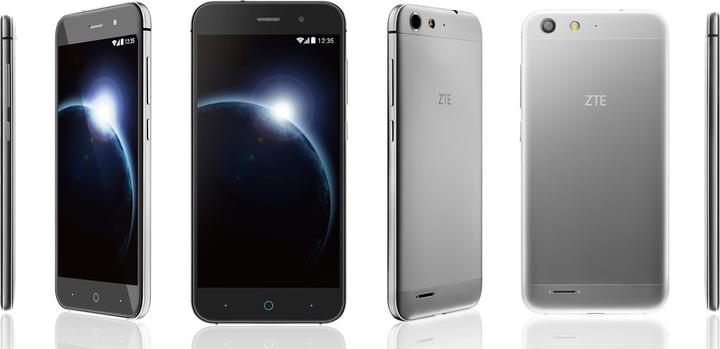 Produktbild ZTE Blade V6 (16 GB, Grau / Schwarz, 5", Dual SIM, 13 Mpx, 4G)