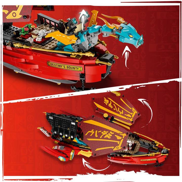 Image du produit LEGO Les planeurs Ninja font la course contre la montre (71797, LEGO Ninjago)