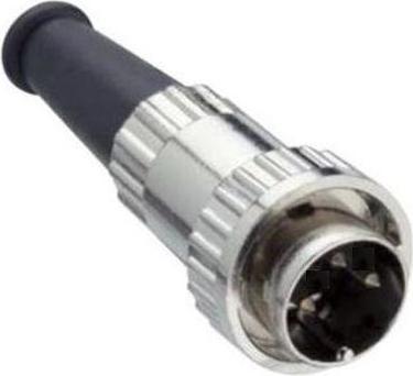 Immagine prodotto Rs Pro Connettore a spina DIN, 3 pin, diritto, 100 V ac, 1A, a baionetta, montaggio su cavo