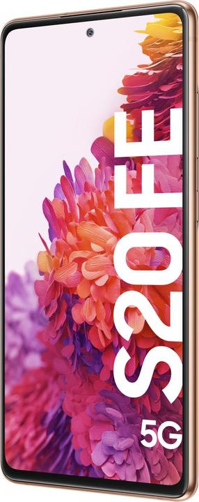 Actual product image Samsung Galaxy S20 FE 5G EU (128 GB, Cloud Orange, 6.50", Dual SIM, 12 Mpx, 5G)