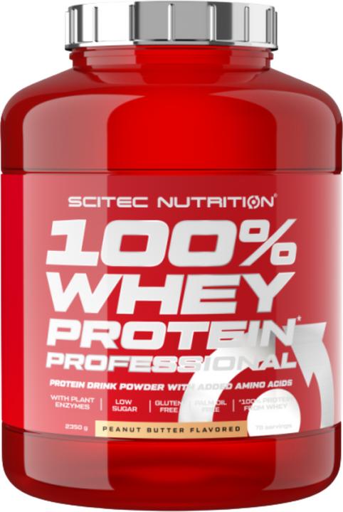 Image du produit Scitec 100% Whey Professional 2350g beurre de noix de pécan *Nouveau (Beurre d'arachide, 1 pcs, 2350 g)