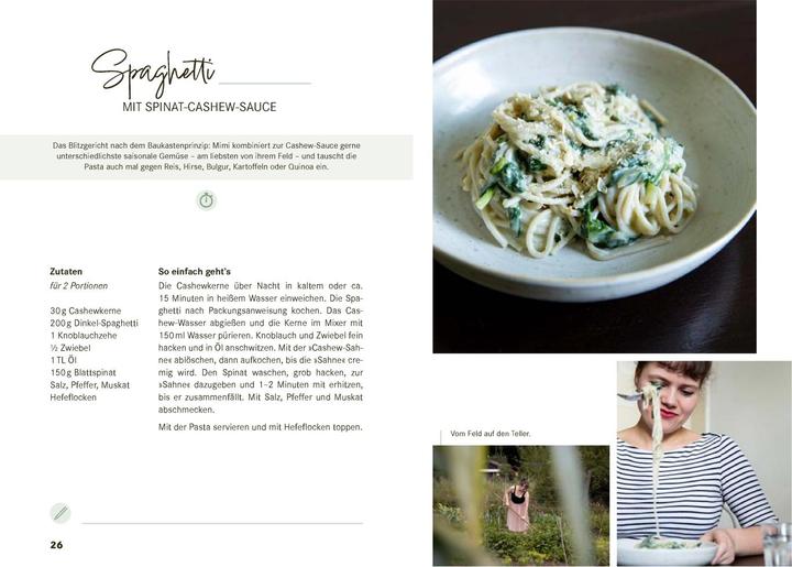Actual product image Einfach leben, einfach kochen! (German, Lina Jachmann, Scarlett Werth, 2023)