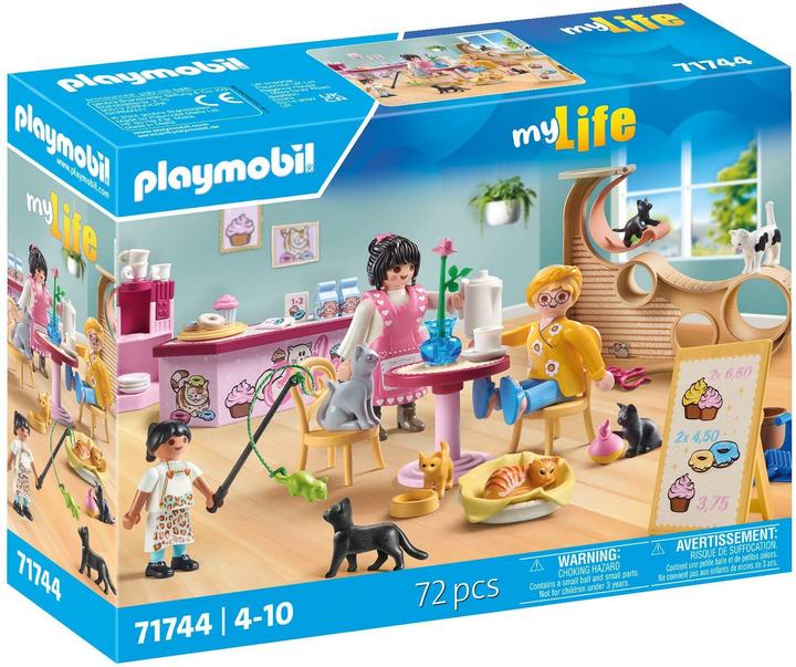 Image du produit Playmobil Café des chats (71744, Playmobil Ma vie)