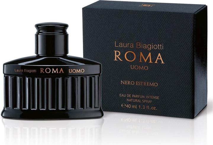 Produktbild Laura Biagiotti Roma Uomo Nero Estremo Eau de Parfum Intense Spr 40 ml (Eau de Parfum, 40 ml)