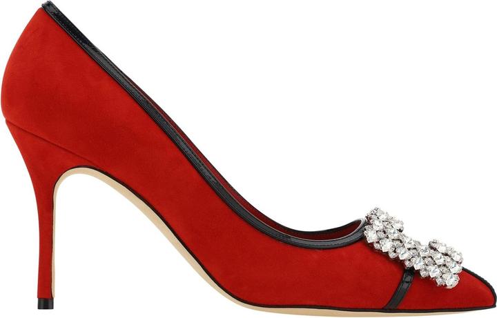 Produktbild Manolo Blahnik Tuberian 90 Suede Pumps (36.5)